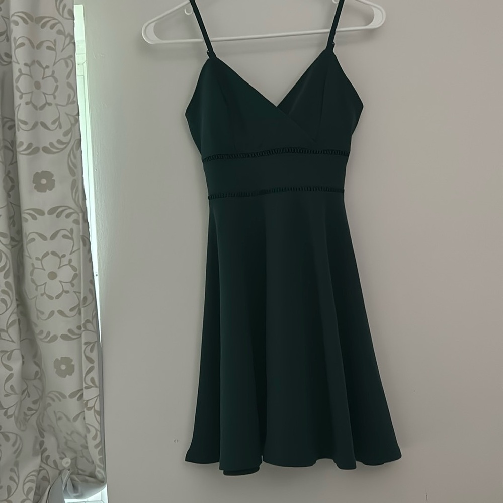 Green Fancy Casual Dress - Adult XXS